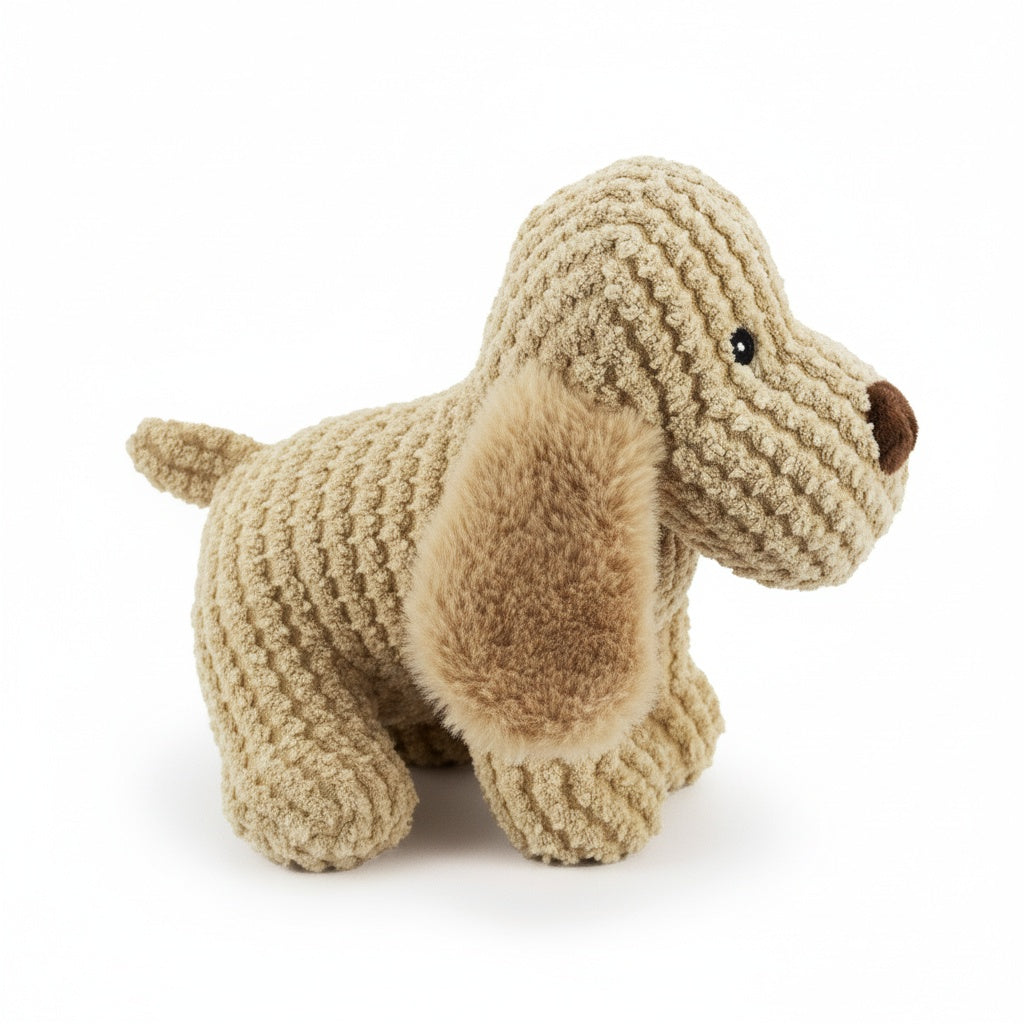 9" Welshy Spaniel w/ Squeaker & Crinkle