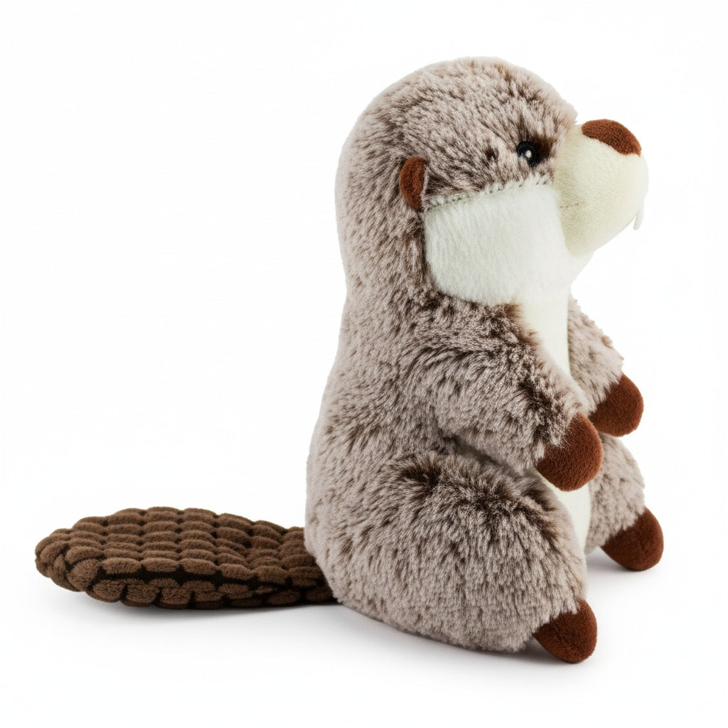 12" Beaver w/ Honker, Crinkle and Corduroy