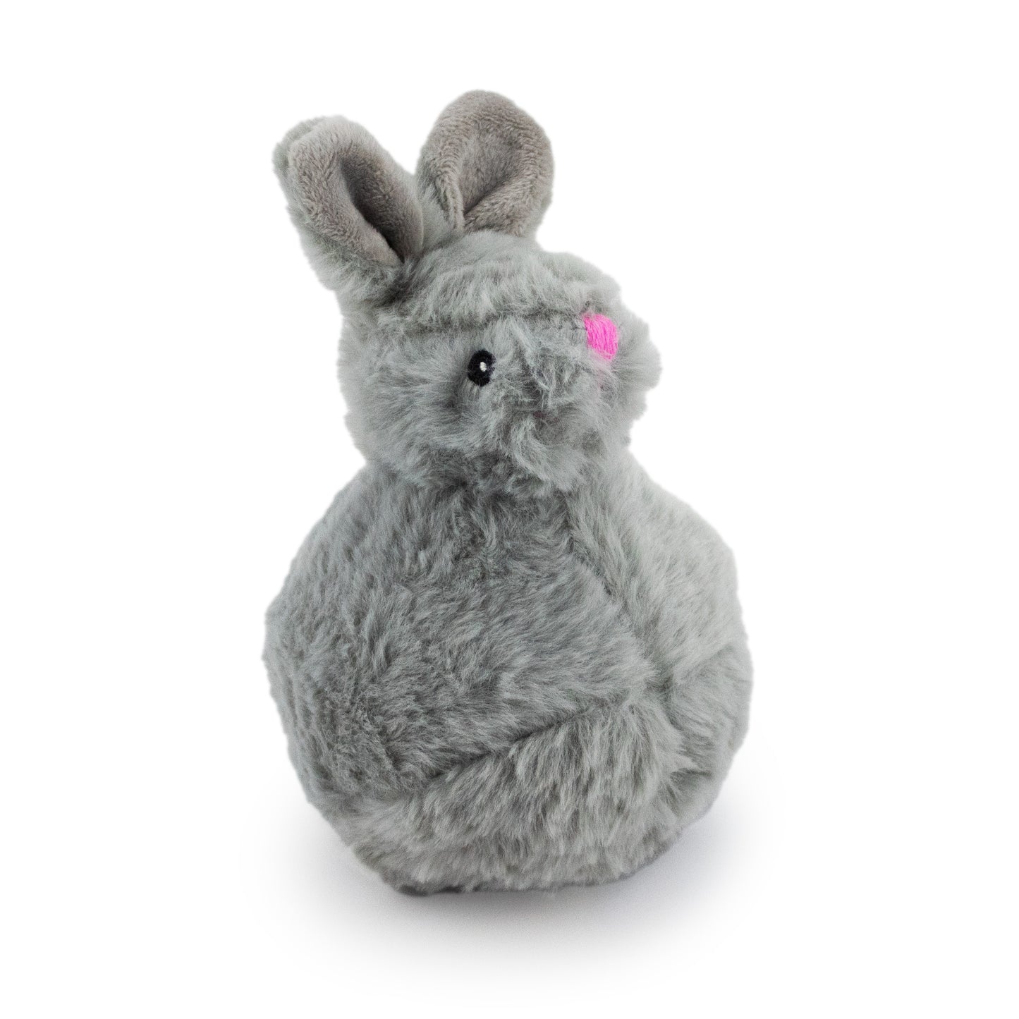 7" Tripper Bunny W/ Squeaker Ball - Gray