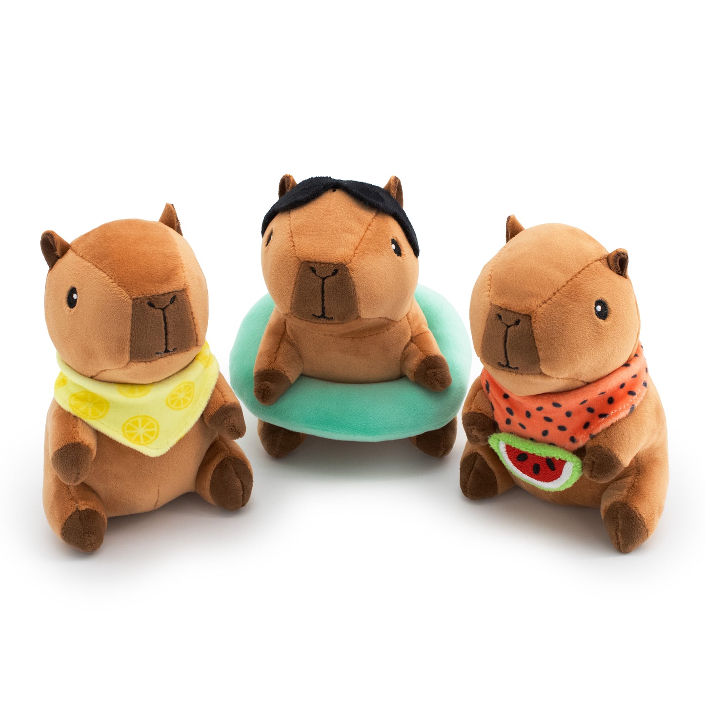 6" Capycabana w/ Squeaker - 3 Pack