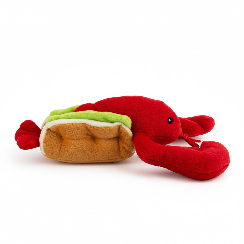 12" Lobster Roll w/ Squeaker and Crinkle