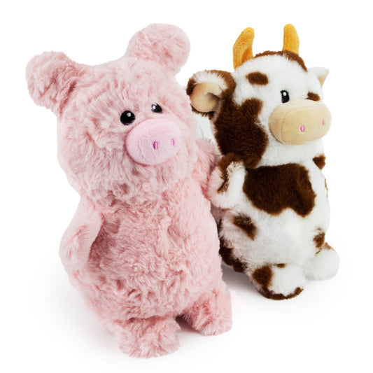 7 oinkers and moozie w/ squeaker ball- 2 pack

(5 squeaker ball) - soft plush squeaky dog toy with corduroy-style texture, fun for pet play and snuggles