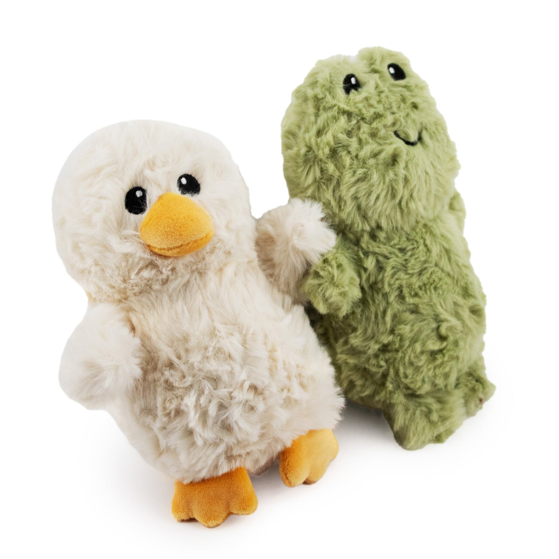 7  lily and puddles w/ squeaker ball- 2 pack

(5 squeaker ball) - soft plush squeaky dog toy with corduroy-style texture, fun for pet play and snuggles