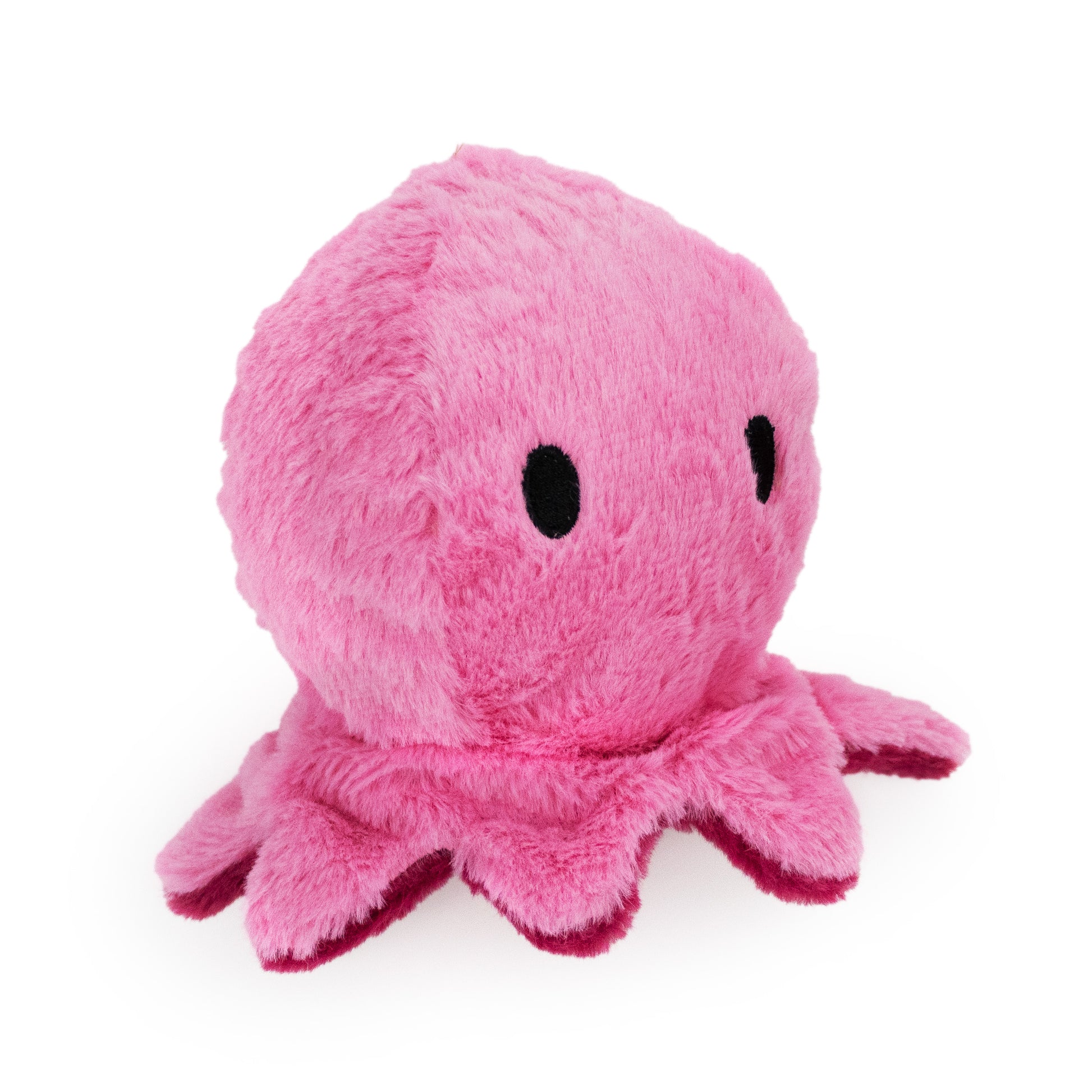 8" Coralise Octopus plush dog toy with soft fabric, designed for gentle play and cuddling