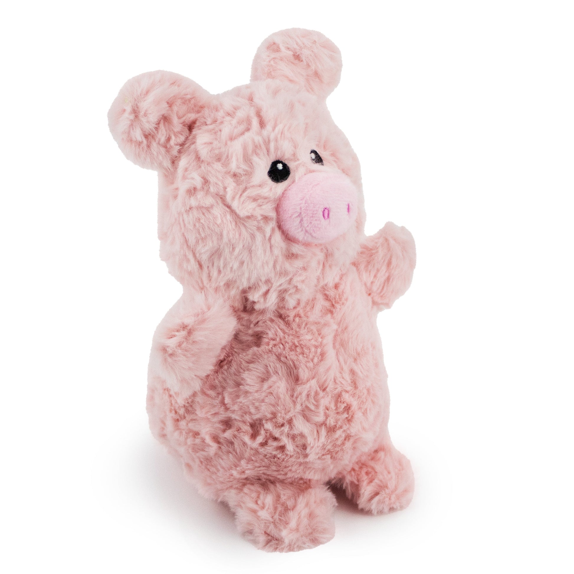 7" Oinkers w/ Squeaker Ball

(5" Squeaker Ball) plush dog toy with soft fabric, designed for gentle play and cuddling