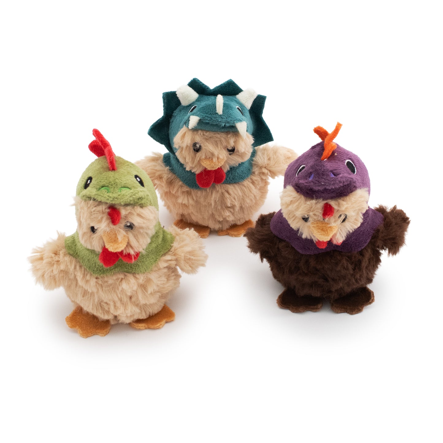 5" Dino Nuggies w/ Squeaker - 3 pack