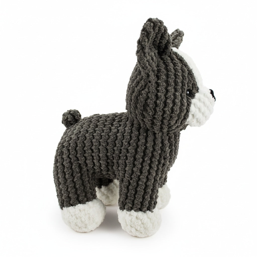 9" Boston Bo w/ Squeaker & Crinkle